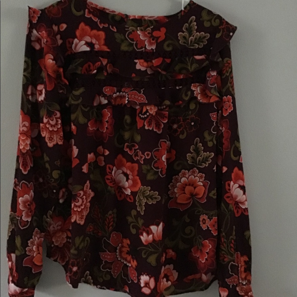 Peasant style blouse  LOFT